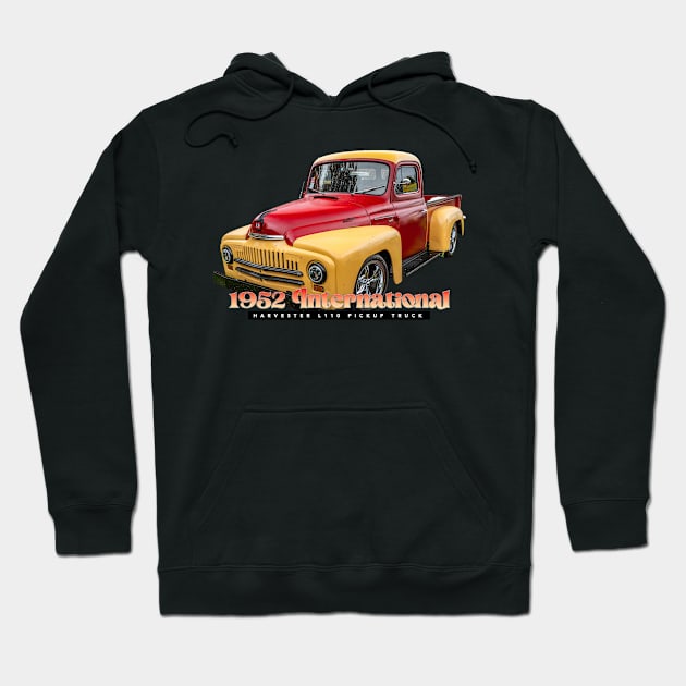 1952 Intenational Harvester L110 Pickup Truck Hoodie by Gestalt Imagery